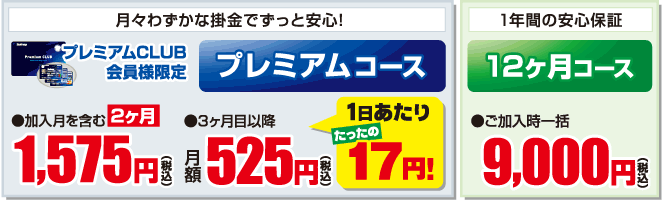 らくらくオンライン、2つのコース