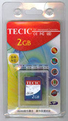 【限定特価】 TEC-SDC2048M (2GB SDカード)