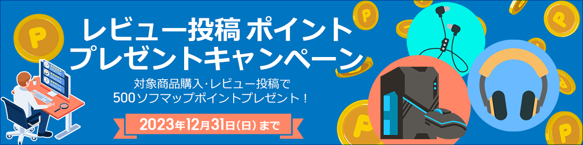 レビュー投稿ポイントプレゼントキャンペーン