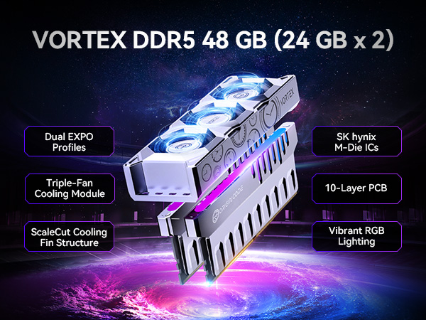 VORTEX DDR5メモリ