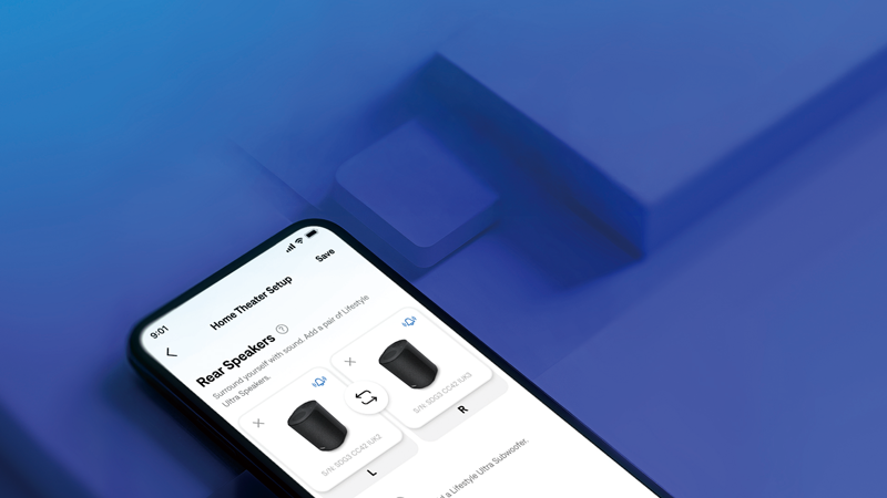 Bose App Interface