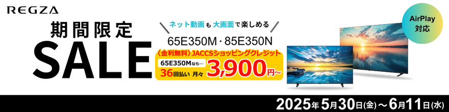 REGZAテレビセール