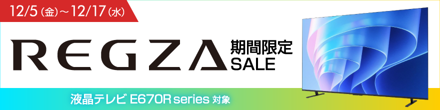 REGZAセール