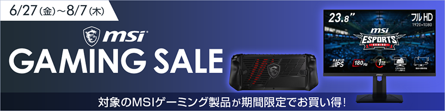 MSI GAMING SALE
