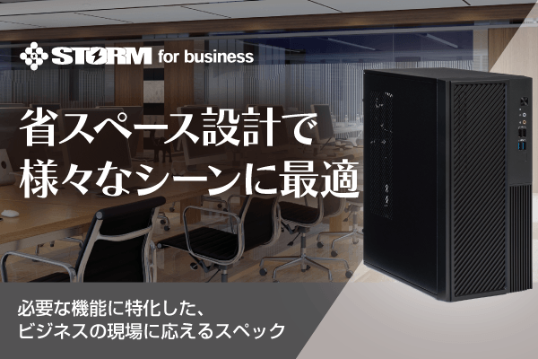 �f�X�N�g�b�v�p�\�R�� STORM for business