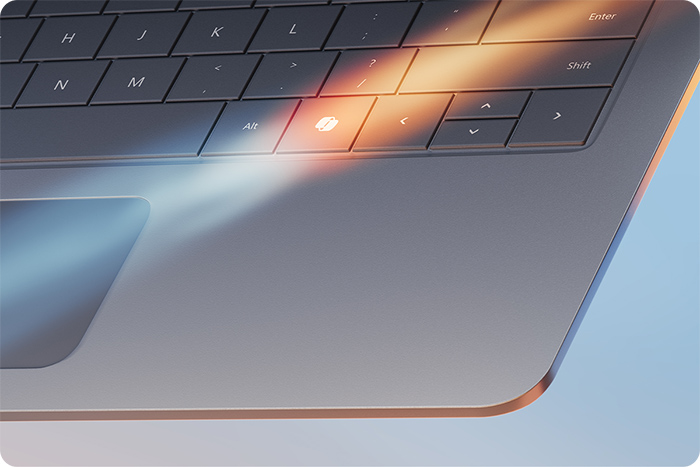 Surface Laptop Go 3 での使用イメージ