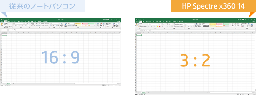 In the case of Excel