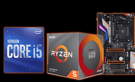 AMD Ryzen・Intel CPUとマザーボードのPCパーツセットがお買い得 
