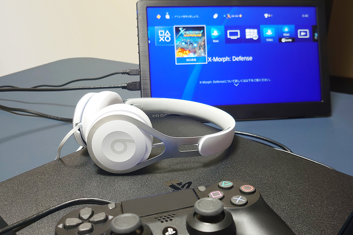 ゲーム機のモニターとして利用