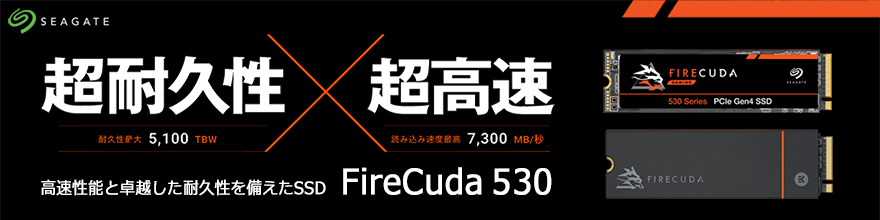 超耐久性×超高速 FireCuda 530