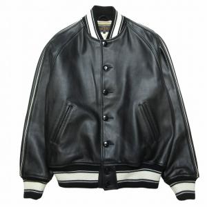 BEAMS+ レザー ブルゾン