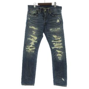RRL　ダメージ加工 セルビッジデニム