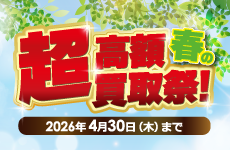 春の超高額買取祭