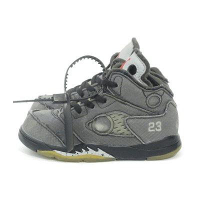 NIKE×OFF-WHITE AIR JORDAN スニーカー 5 キッズ