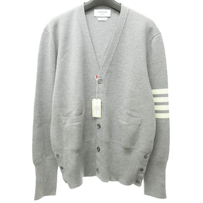 THOM BROWNE 4BAR ニット カーディガン メリノウール セーター