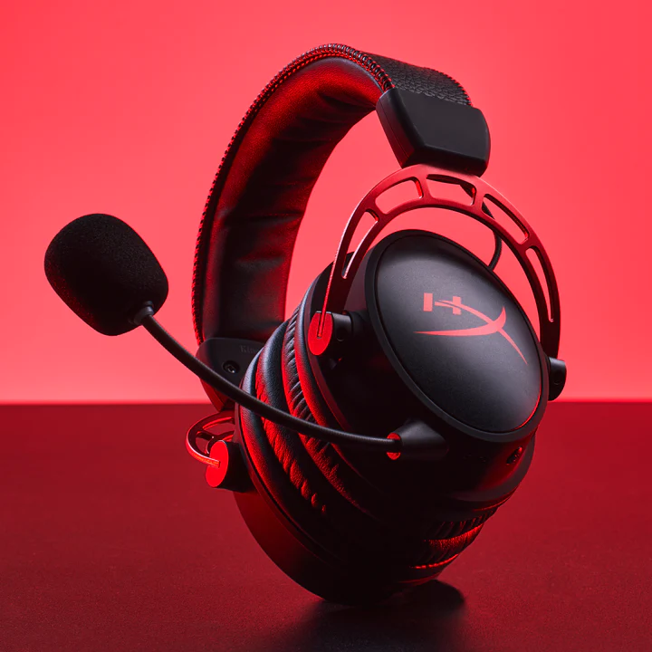 (未開封) HyperX Cloud Alpha WL ゲーミング ヘッドセット 4P5D4AA ゲーミングヘッドセット Cloud Alpha Wireless レッド