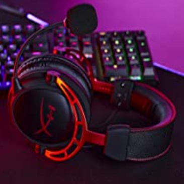4P5D4AA ゲーミングヘッドセット Cloud Alpha Wireless レッド