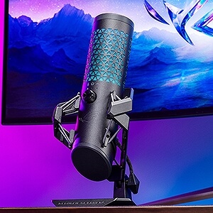 （新品未開封）ASUS C501 ROG CARNYX ゲーミングマイク 黒 ASUS エイスース ゲーミングマイク C501/ROG/CARNYX の通販