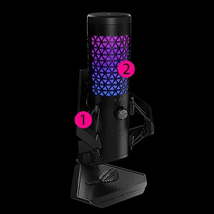 ゲーミングマイク ブラック C501/ROG/CARNYX [USB]｜の通販は