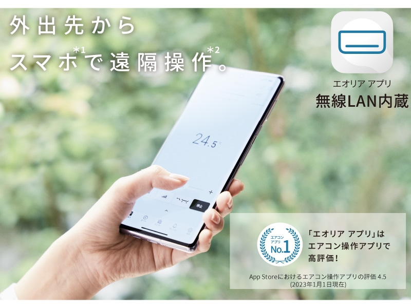 CS-223DEXBG-W エアコン 2023年 Eolia（エオリア）DEXBGシリーズ クリスタルホワイト ｜の通販はソフマップ[sofmap]