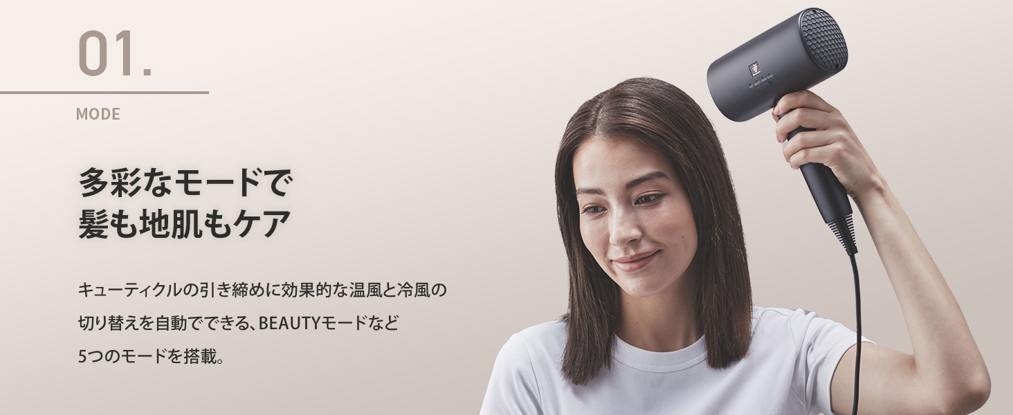 Plasmacluster Beauty ハンドヘルドドライヤー プラズマクラスタービューティ | 美容家電：シャープ