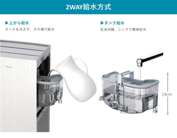 加湿空気清浄機 ブラウン MCK904ABK-T ［適用畳数：41畳 /除湿