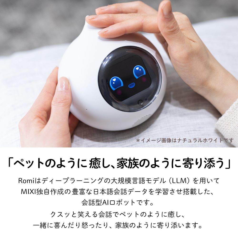 ロミィ　会話ロボット　Romi Romi （ロミィ） | RobotPlanet（ロボットプラネット）