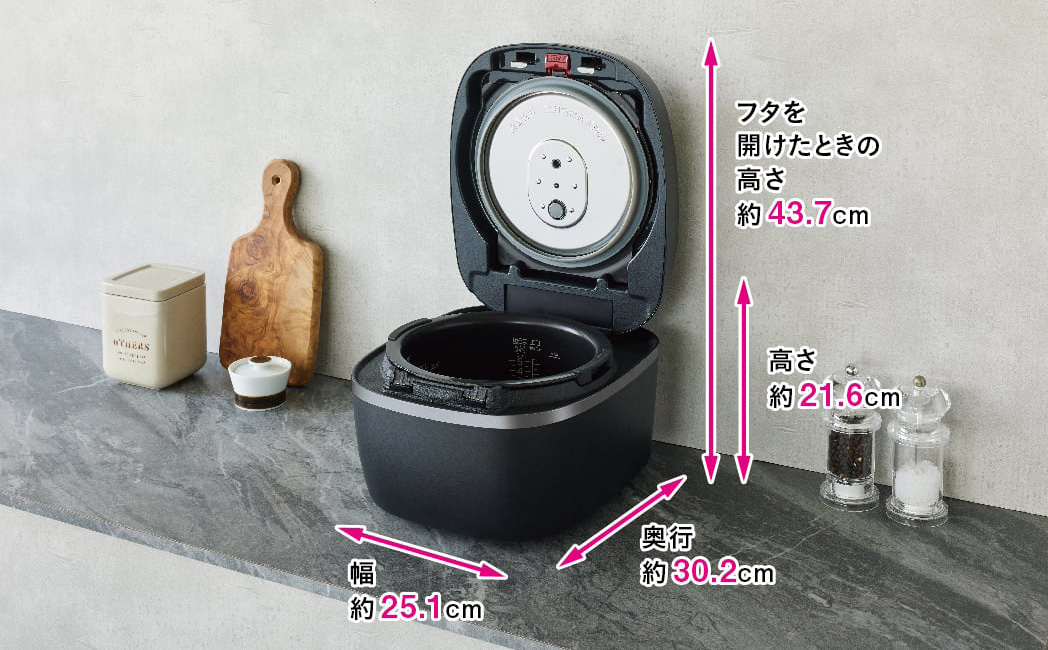 圧力IHジャー炊飯器 炊きたて ご泡火炊き マットホワイト JRI