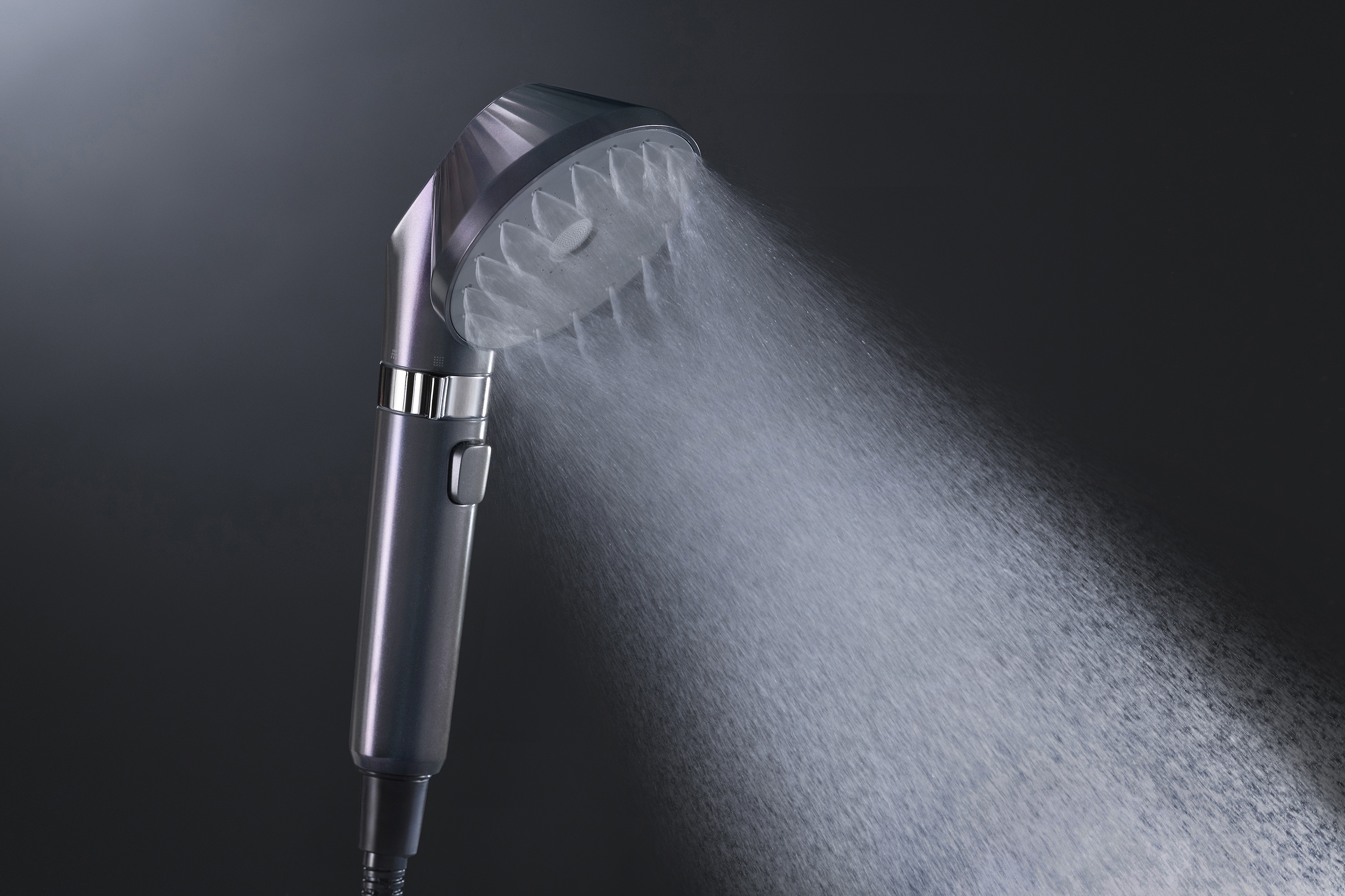 ウルトラファインバブルクレンジングシャワーヘッド ダークパール