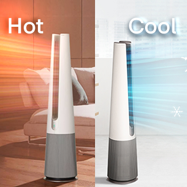 温風・送風機能付き 3in1空気清浄機 LG PuriCare? AeroTower 温風・送風機能付き 3in1空気清浄機 LG PuriCare? AeroTower