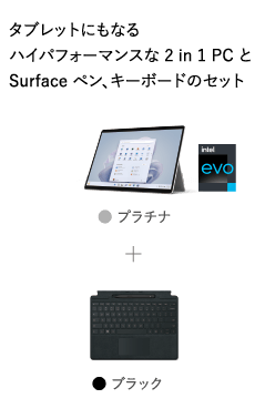 ^ubgɂȂnCptH[}X 2 in 1 PC Surface yAL[{[h̃Zbg