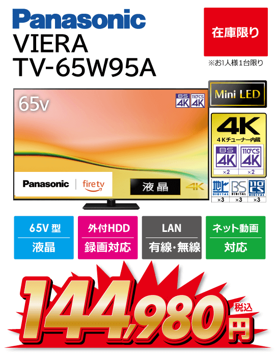 VIERA TV-64W95A
