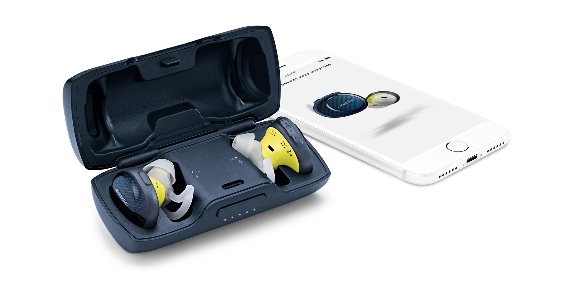 SoundSport Free wireless headphones ブルー SSPORTFREEBLU【防滴 ...