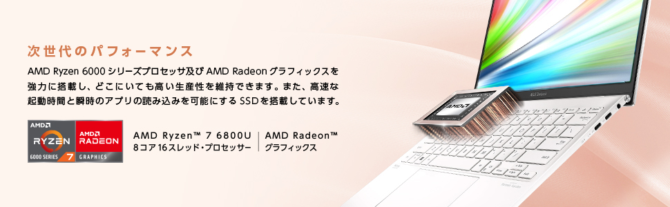 ノートパソコン Zenbook S 13 OLED アクアセラドン UM5302TA