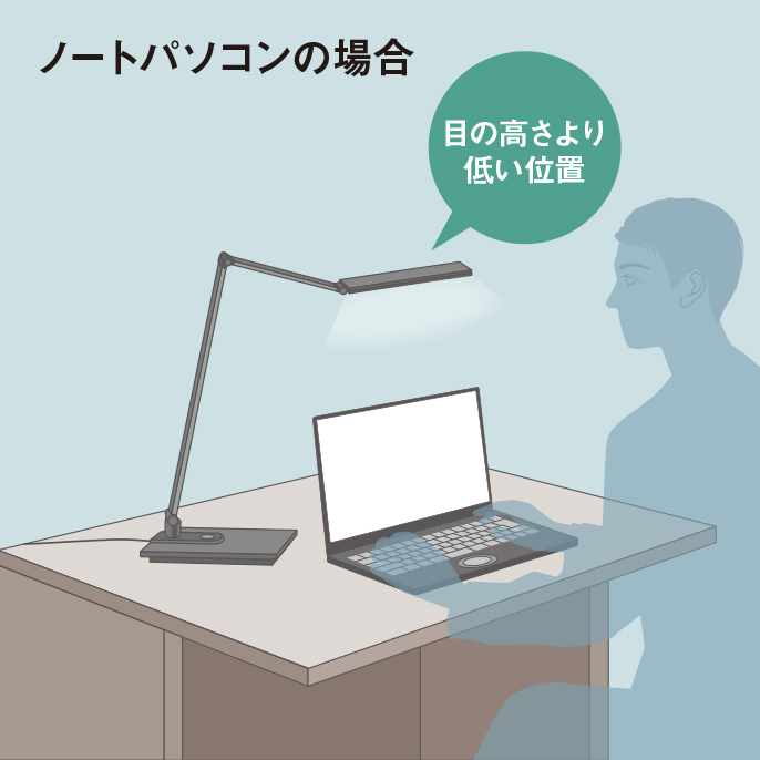 LEDデスクスタンド クランプタイプ ブラック仕上 SQ-LC470-K ［LED /昼