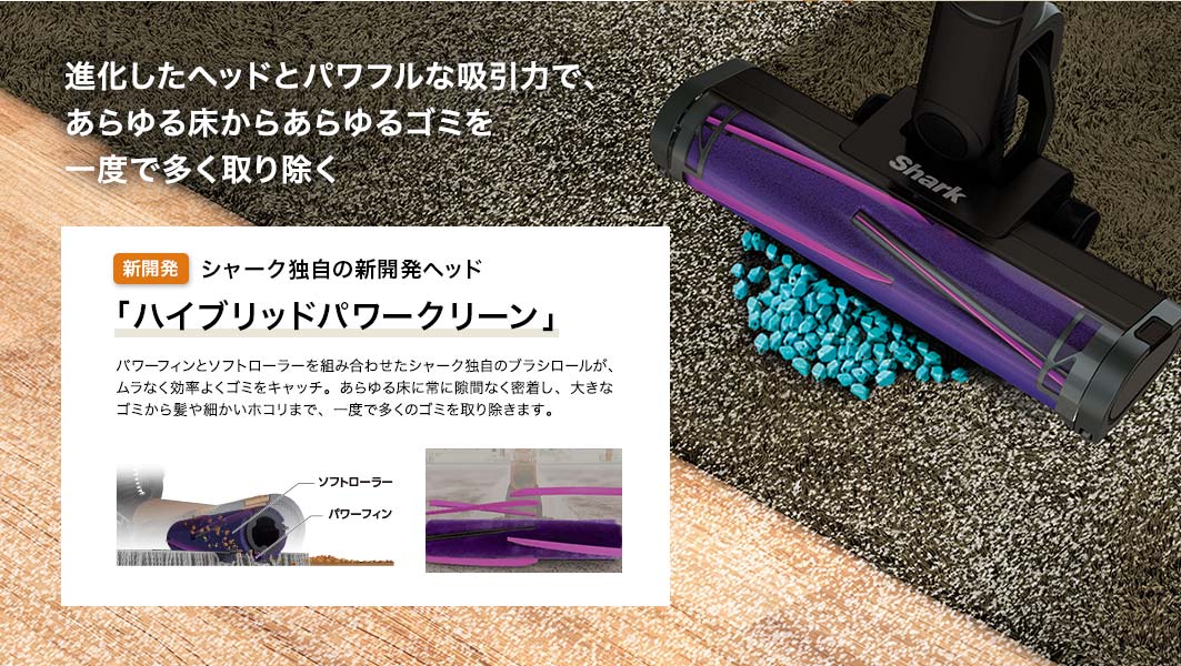 EVOPOWER SYSTEM ADV コードレススティッククリーナー ブラック