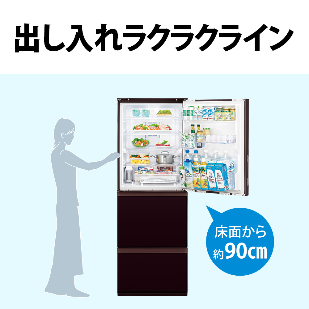 595分解洗浄済み✨ シャープ 左右付け替え可能2ドア冷蔵庫 ホワイトインテリア ヨドバシ.com - シャープ SHARP 冷蔵庫 （152L・幅49.5cm・左右
