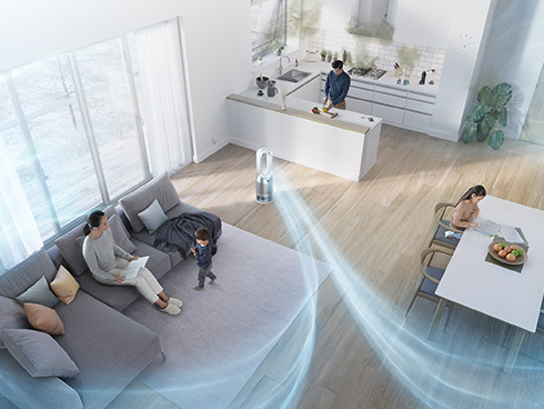 加湿空気清浄機 Dyson Purifier Humidify+Cool ホワイト