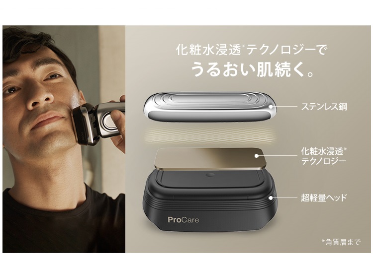 シリーズ9 Pro 9430s-V 電気シェーバー（充電スタンド＋美顔器ヘッド