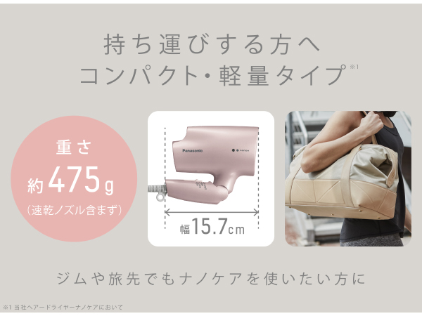 ヘアードライヤー nanocare（ナノケア） ホワイト EH-NA2J-W｜の通販はソフマップ[sofmap]