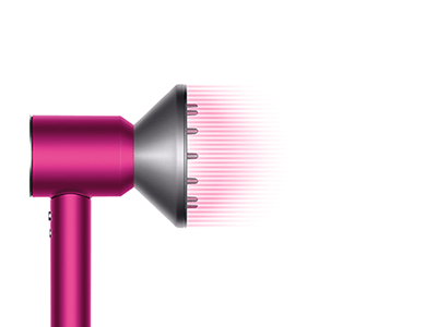 Dyson ヘアドライヤー 紫色 ノズル2種付き Dysonヘアドライヤーレビュー】乾かすだけで髪質改善！？Dyson