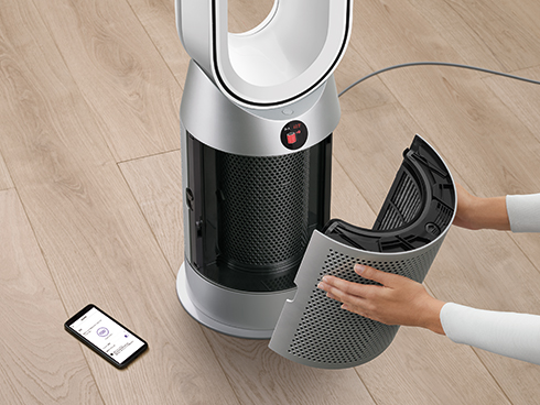 Dyson Purifier Hot + Cool 空気清浄ファンヒーター ホワイト/シルバー 
