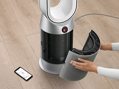 空気清浄ファンヒーター Dyson Purifier Hot + Cool ブラック/ニッケル ...