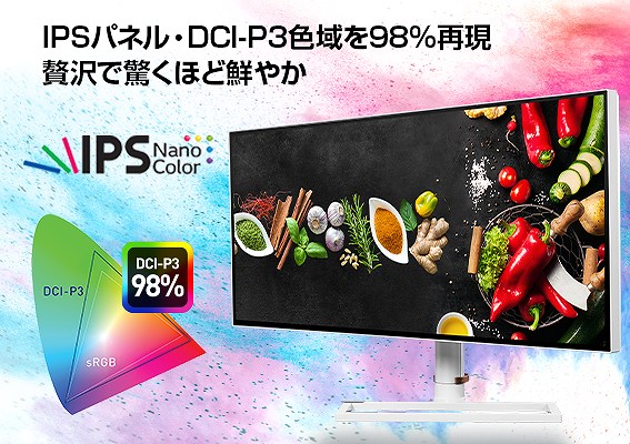 PRESTIGEPS341WU クリエーター向けモニター Prestige PS341WU ［34型