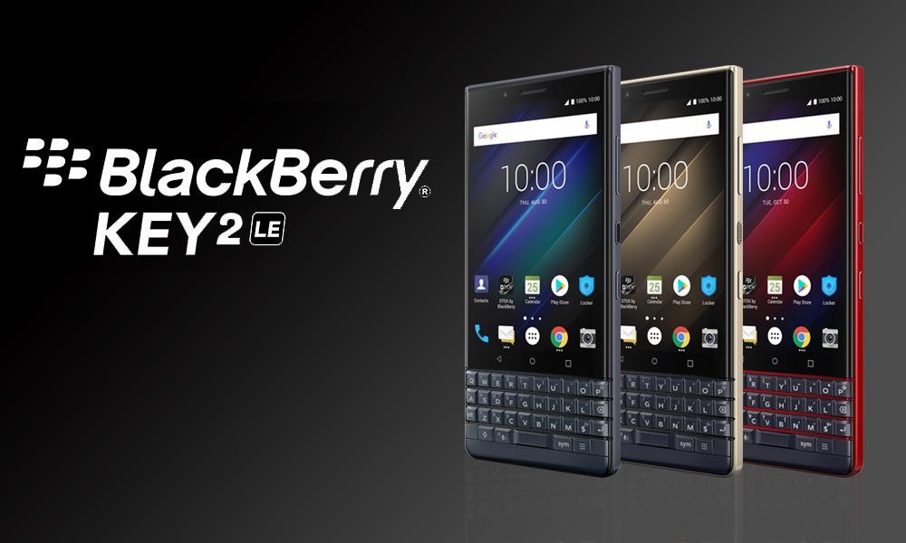 BlackBerry KEY2 LE ダークネイビー「PRD-65004-083」4.5型 nanoSIM x2