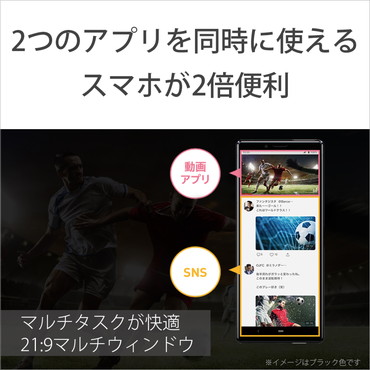SIMフリー】 ソニー Xperia1 防水・防塵 Snapdragon 855 6.5型・メモリ