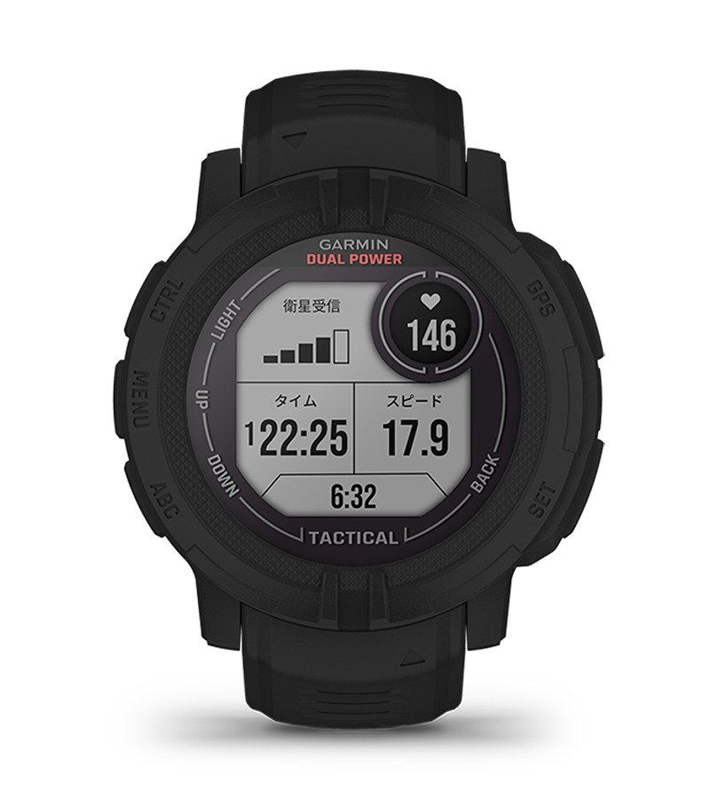 GARMIN INSTINCT DUAL 間違えれ POWER 本体