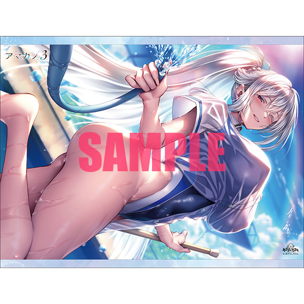 アマカノ3 御所院 冬樺 B2Wスエードタペストリー コースター フィギュア アマカノ3 御所院 冬樺 B2Wスエードタペストリー コースター