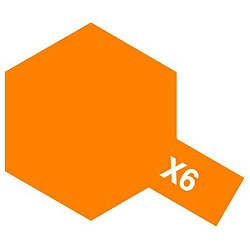 タミヤカラー エナメル X-6 オレンジ （光沢）