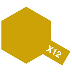 タミヤカラー エナメル X-12 ゴールドリーフ （光沢）